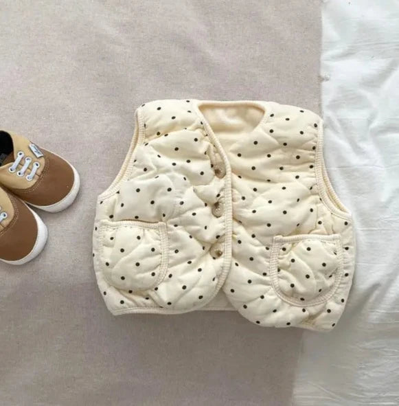 Polka Dot Vest