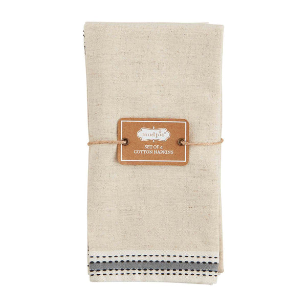 Stripe Cotton Napkins