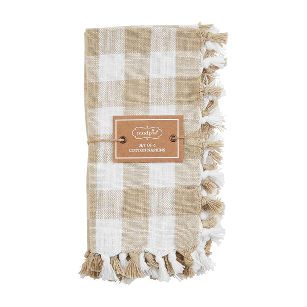 Gingham Napkin Sets