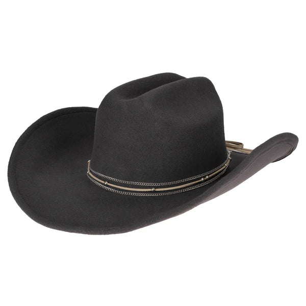 Faux Felt Cattleman's Crease Cowboy