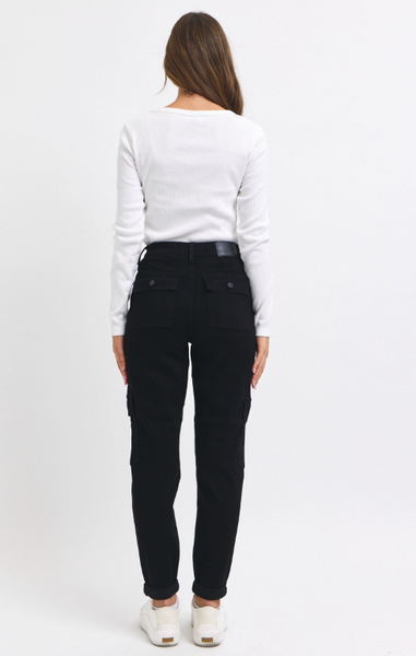 Judy Blue Cargo Cuffed Jogger