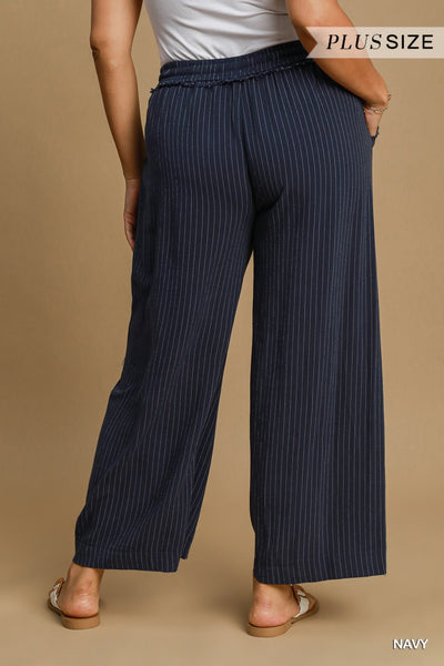 Pinstripe Pant+