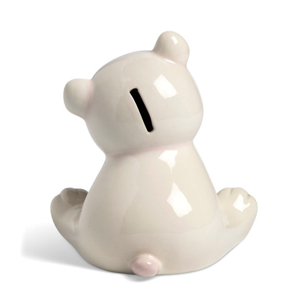Pink Teddy Bear Bank