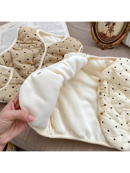 Polka Dot Vest