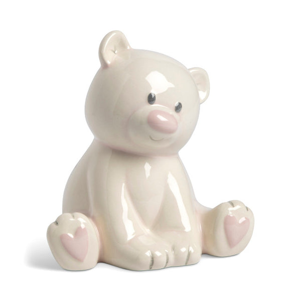 Pink Teddy Bear Bank