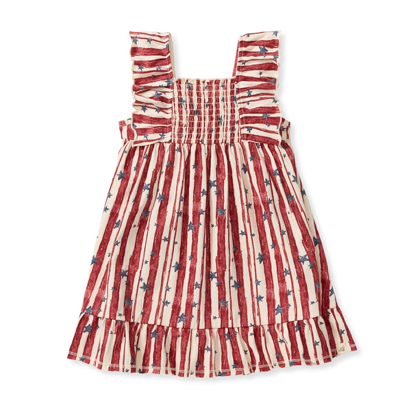 Stars & Stripes Dress/Diaper Cover