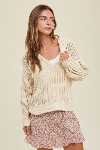 Coryn Hooded Sweater