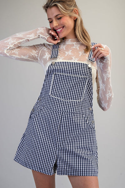 Gingham Romper