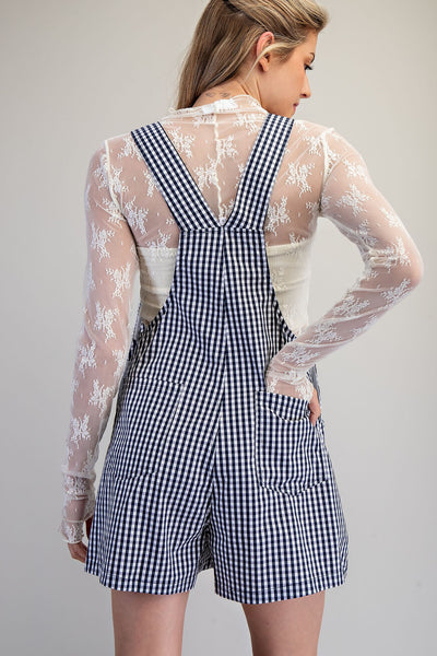 Gingham Romper
