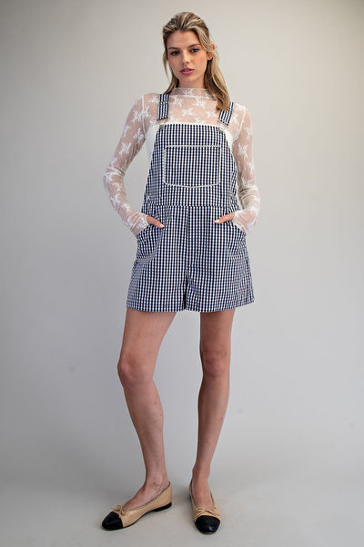 Gingham Romper