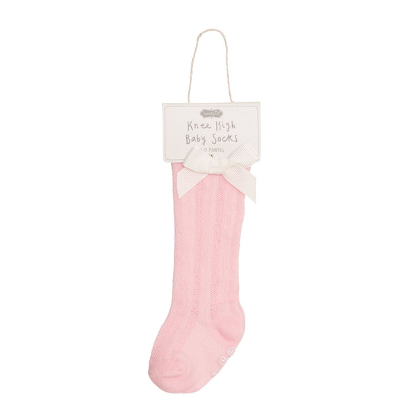 Tall Bow Socks