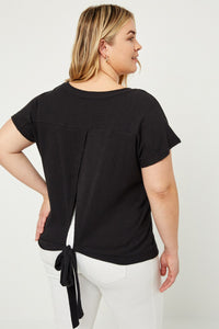 Tie Back Tee+