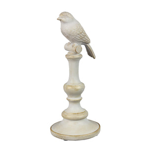 Resin Bird on Pedestal