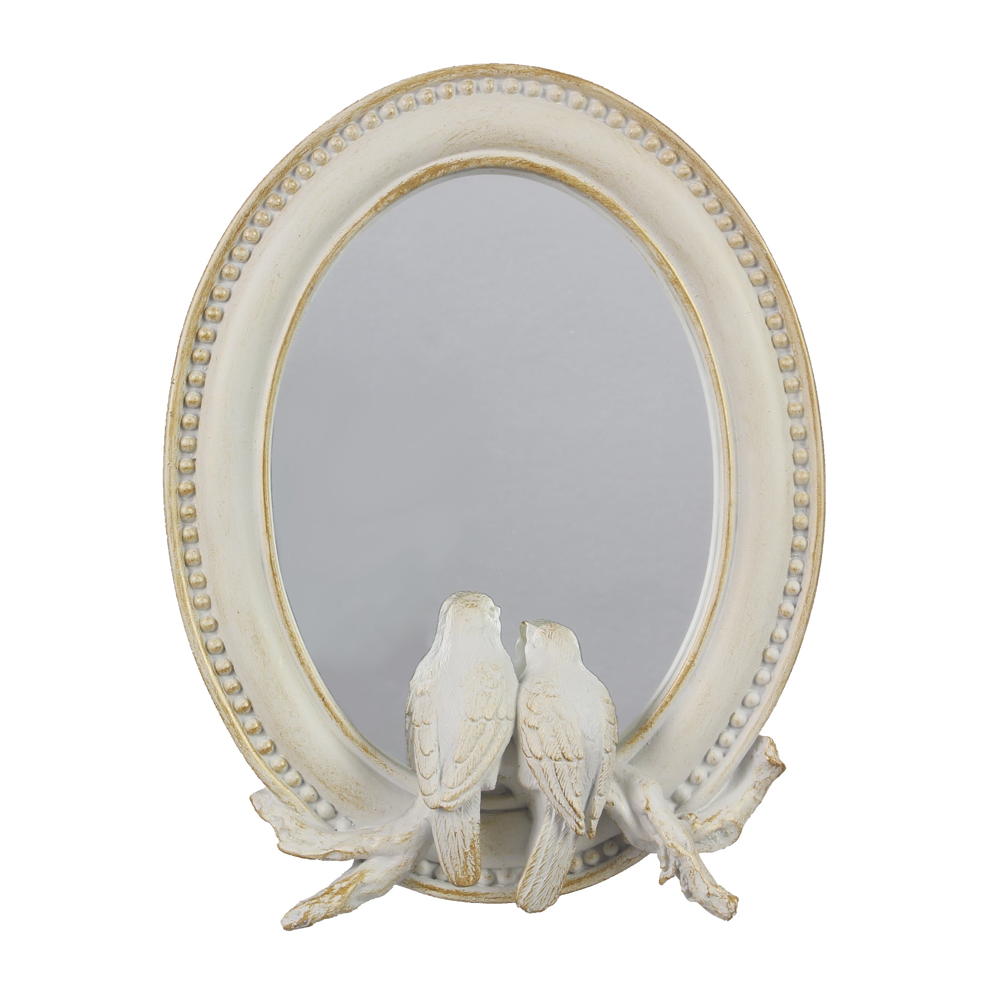 Resin: Bird Tabletop Mirror