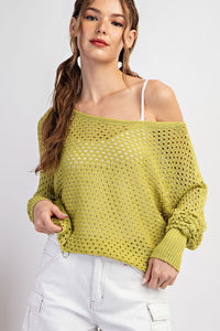 Ellie Eyelet Sweater