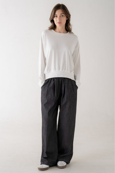 Asymmetric Light Sweatshirt