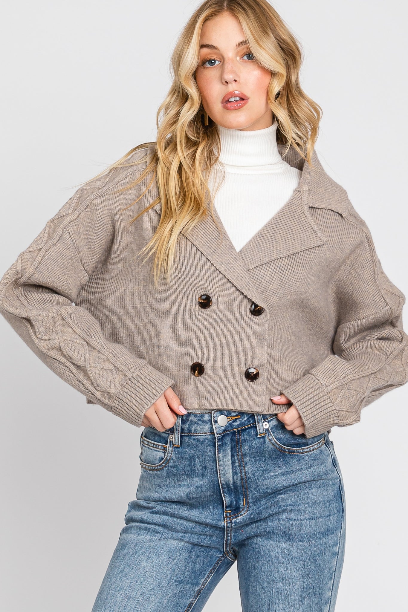 Krista Crop Cardigan