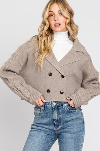 Krista Crop Cardigan