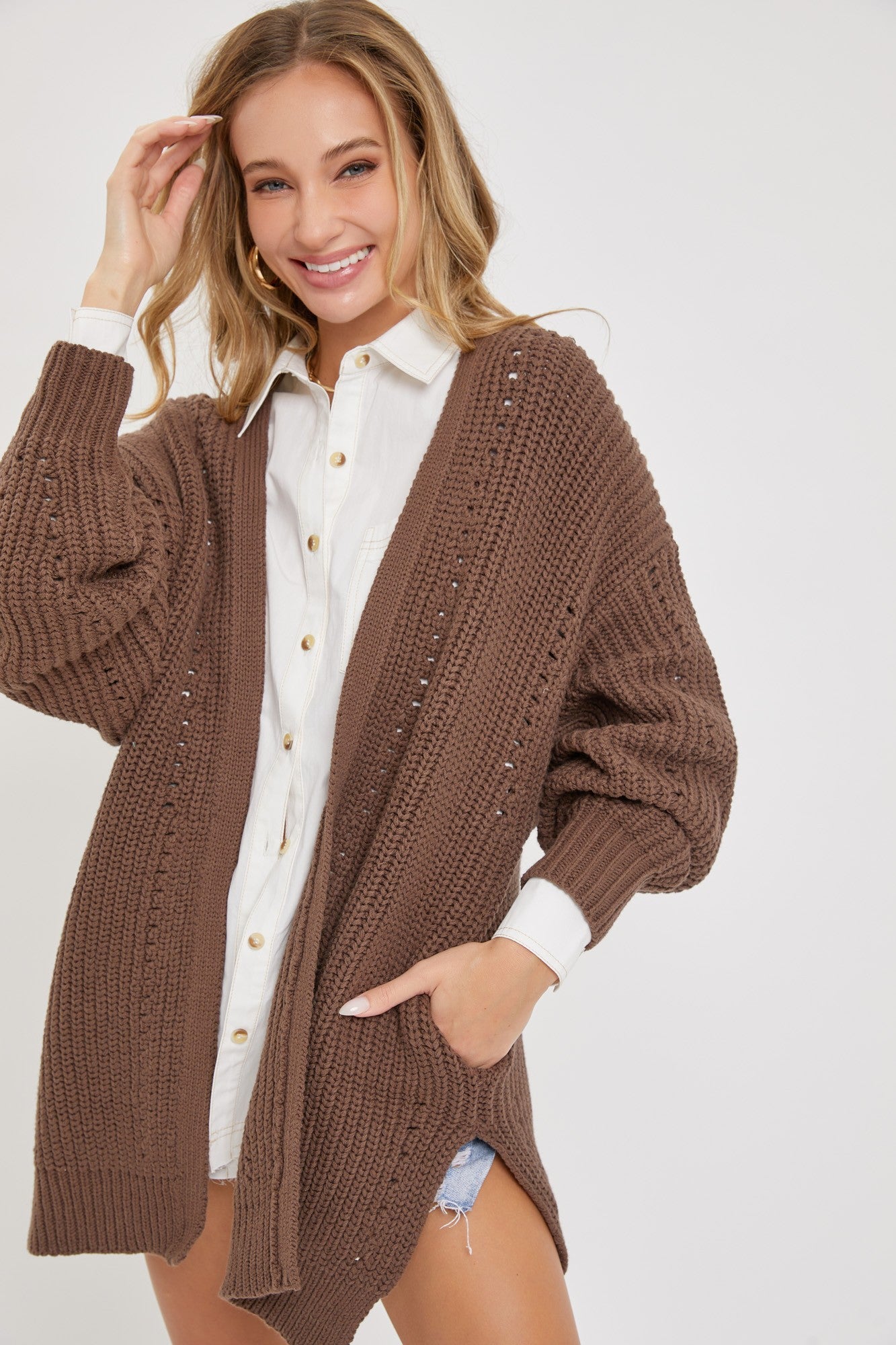 Chocolate Kiss Cardigan