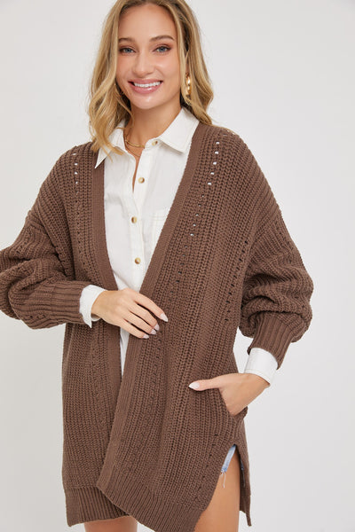 Chocolate Kiss Cardigan