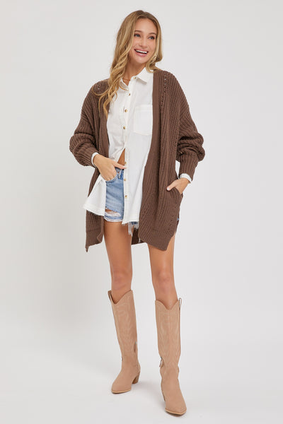 Chocolate Kiss Cardigan