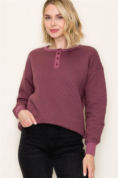 Plum Pie Pullover