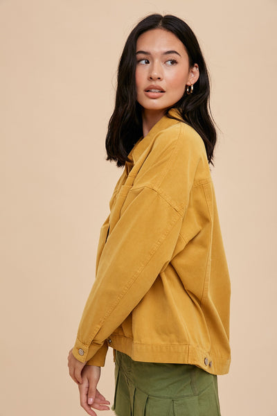 Vintage Mustard Shacket