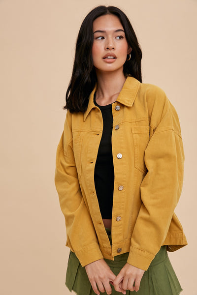 Vintage Mustard Shacket