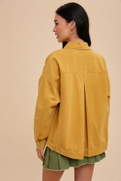 Vintage Mustard Shacket