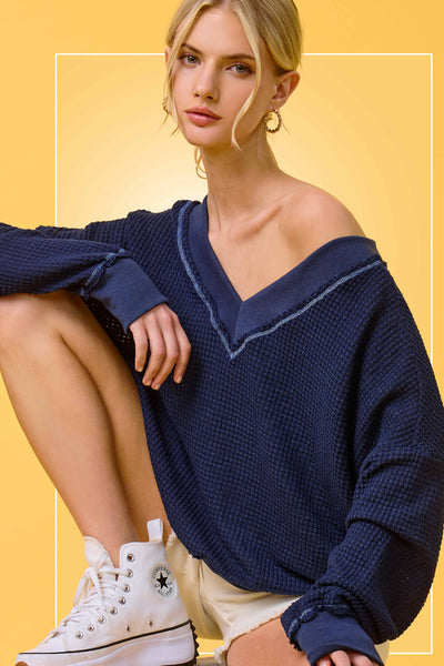 Wendy Waffle Knit