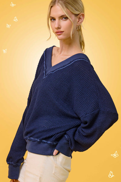 Wendy Waffle Knit