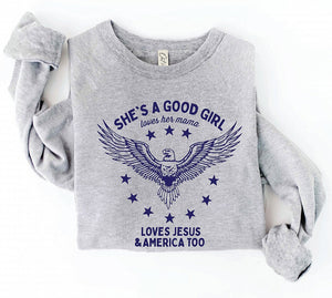 She's A Good Girl Pullover
