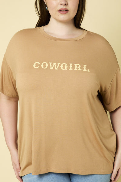 Cowgirl Tee+