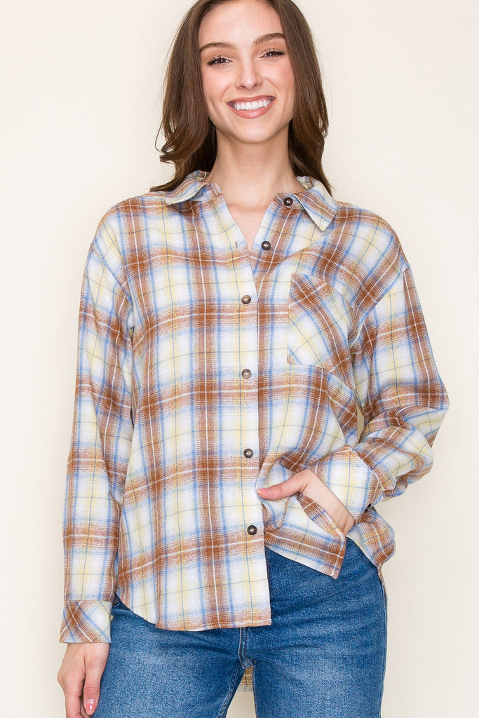 Breakfast Club Flannel – Shop Mimi's Boutique