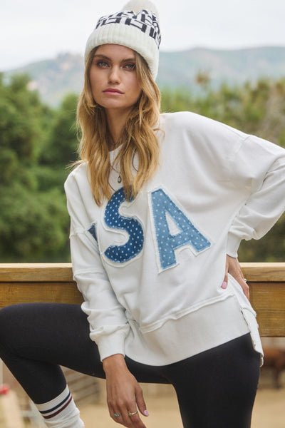 All American Sweatshirt+