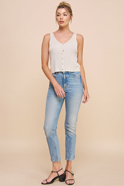 Shimmer Me Sweater Tank