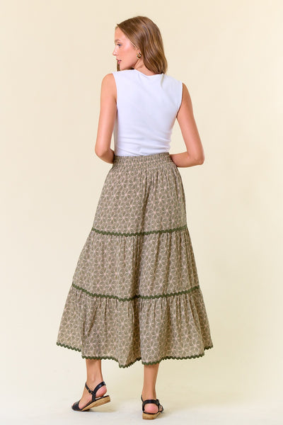 Tiger Lily Tiered Skirt