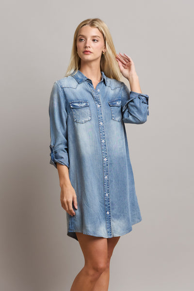 Ellen Shirt Dress