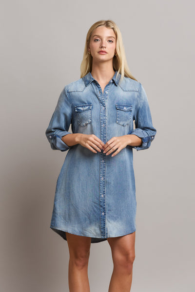 Ellen Shirt Dress