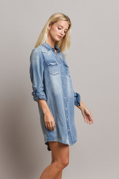 Ellen Shirt Dress