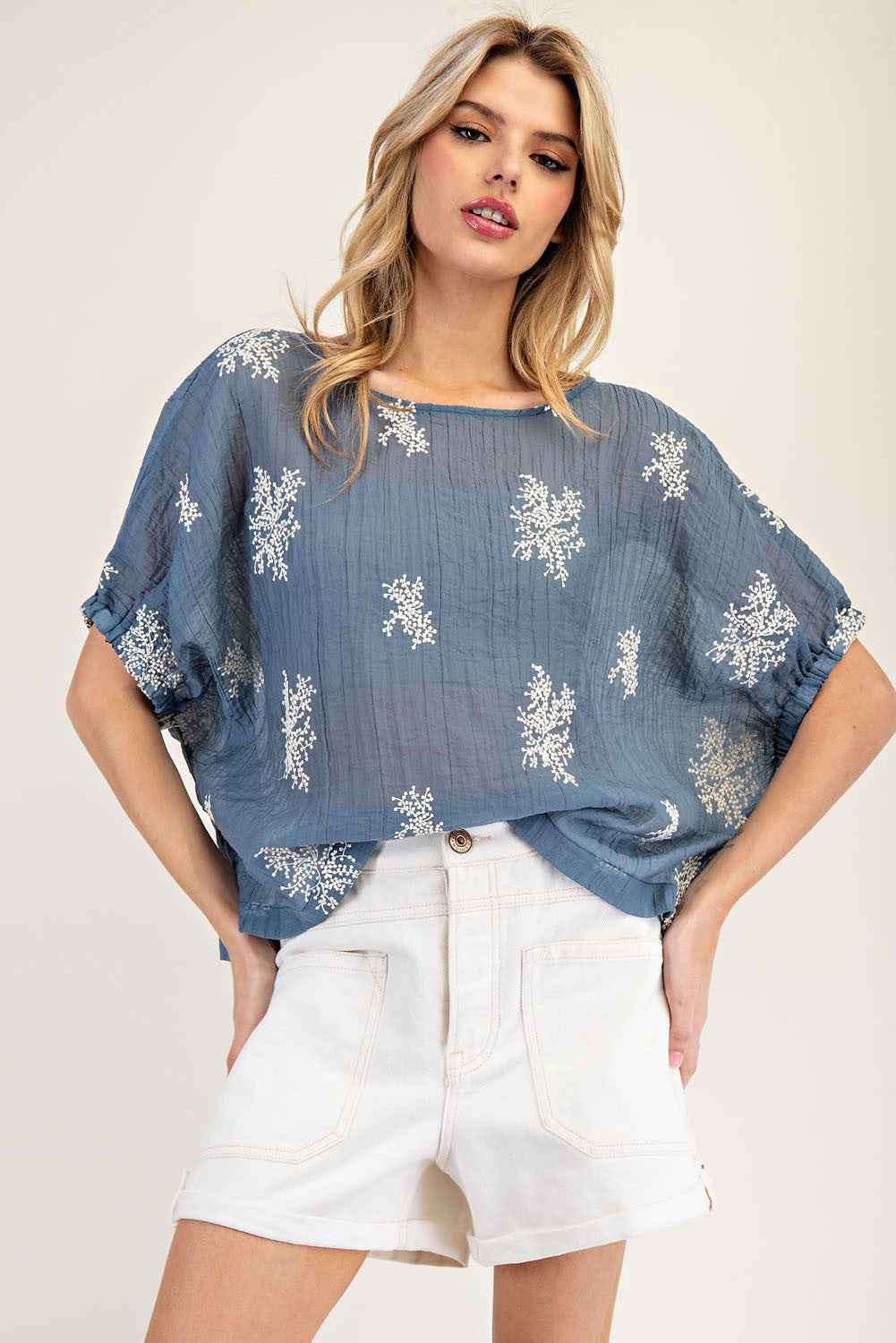 Embroidered Top