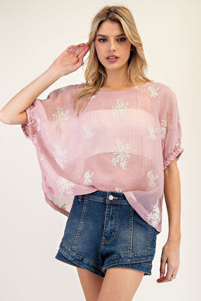 Embroidered Top
