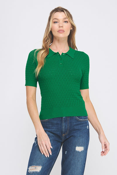 Kellie Knit Polo