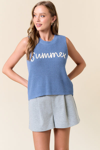 Summer Sweater Tank