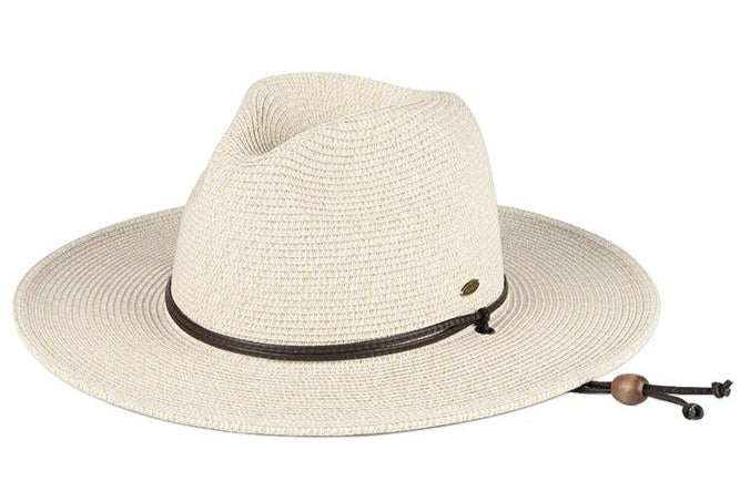 Beige Panama Hat