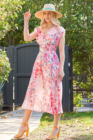 Floral Frenzie Dress