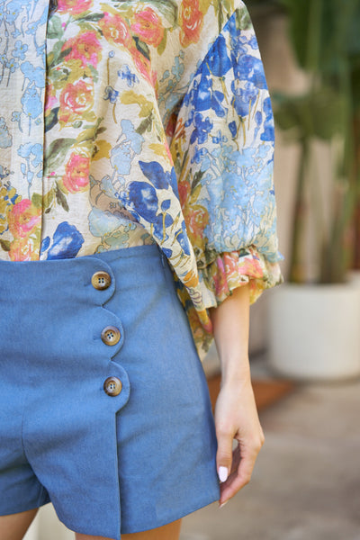 Floral Print Blouse