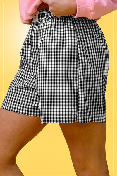 Gingham Boxer Shorts