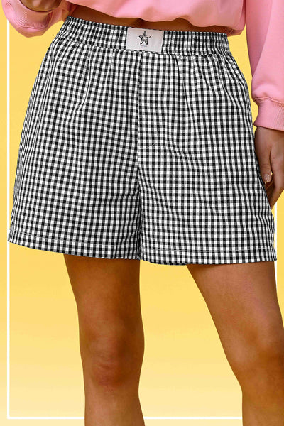 Gingham Boxer Shorts