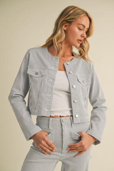 Andi Stripe Jacket